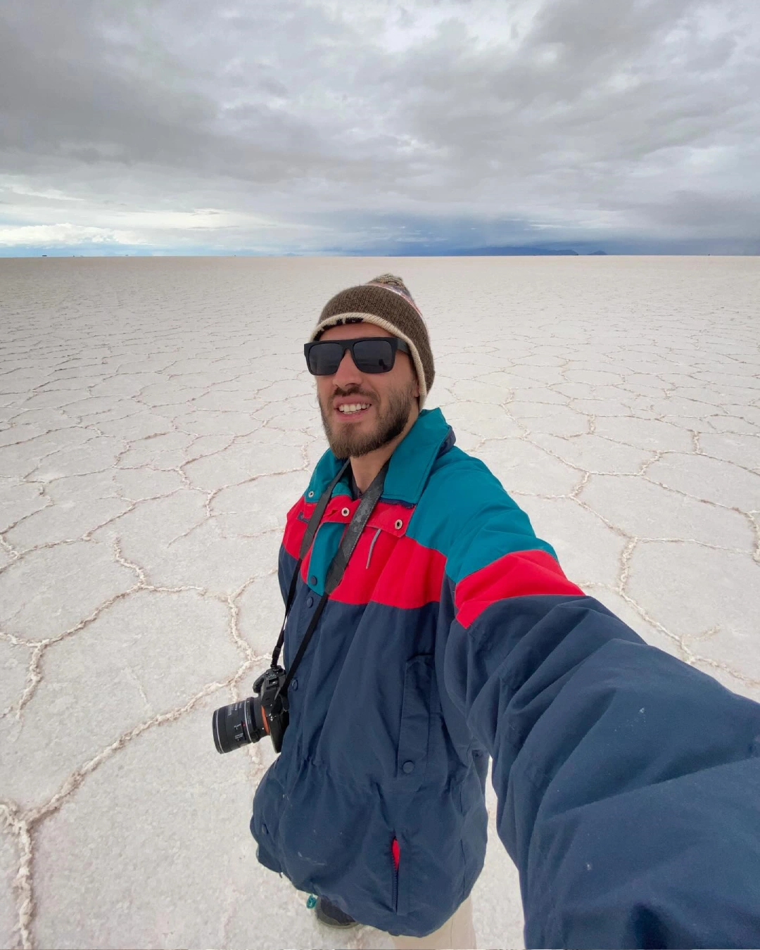 Uyuni flat salt