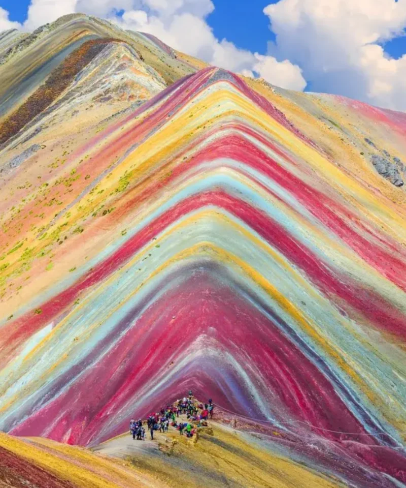 Montaña de colores